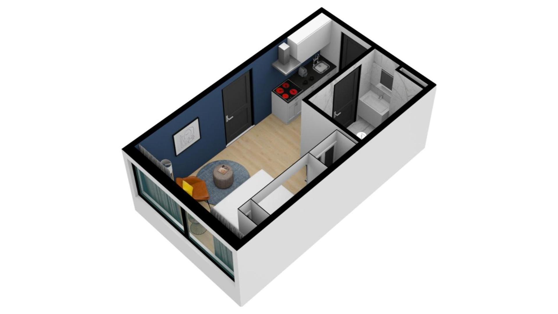 Cityden Zuidas Amstelveen Szoba fotó